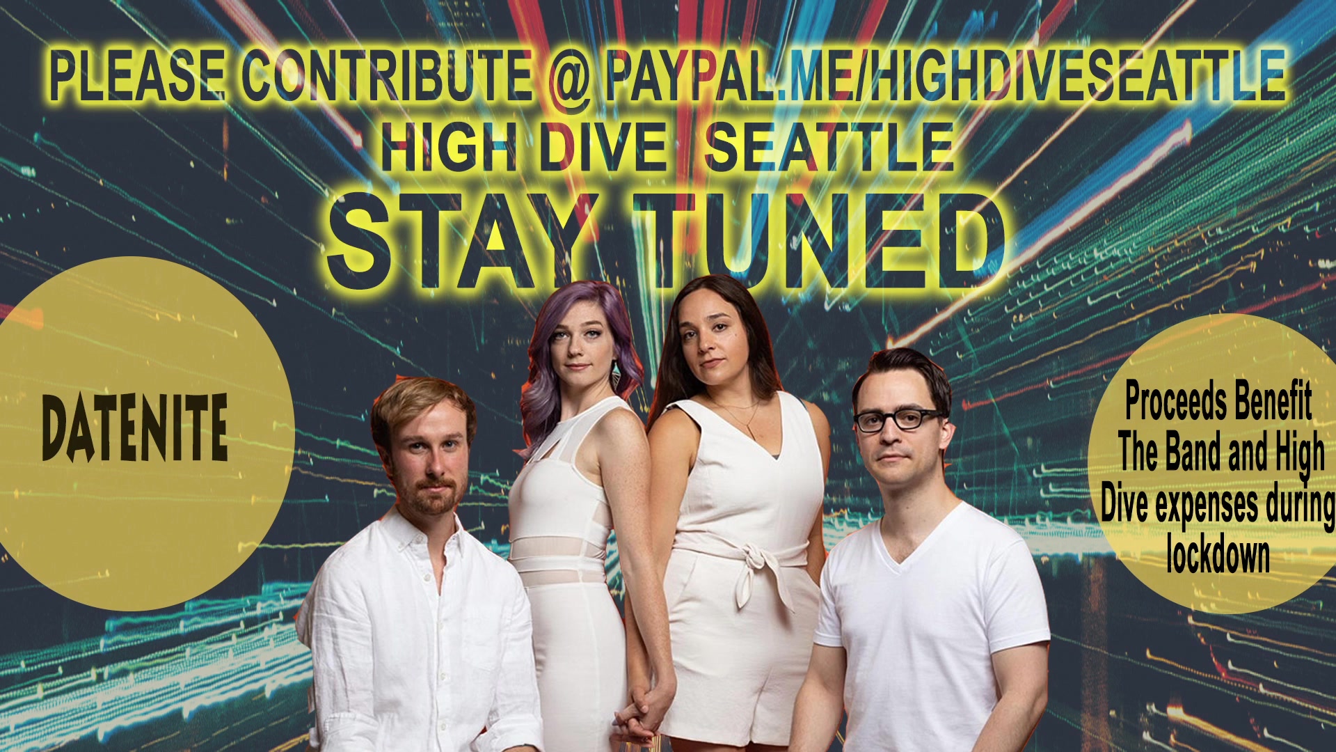 Watch High Dive Live Stream Concert Series - DATENITE