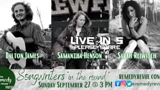 "Songwriters In the Round" - Live at the Remedy Revue
 Powered by Restream 
 Sam...